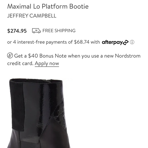 Jeffrey Campbell Black High Heel Boot - Picture 9 of 10